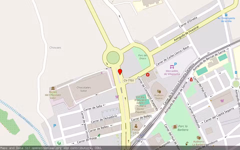 Mapa de Subasta Inmueble (Vivienda) en La Vila Joiosa-villajoyosa, Alicante/Alacant