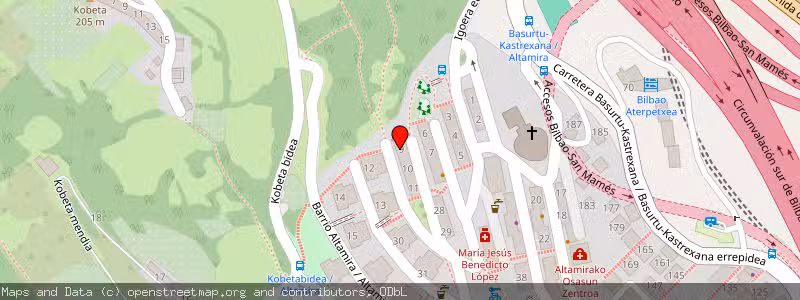 Mapa de Subasta de Inmueble (Vivienda) en Bilbao, Vizcaya (Bizkaia) 