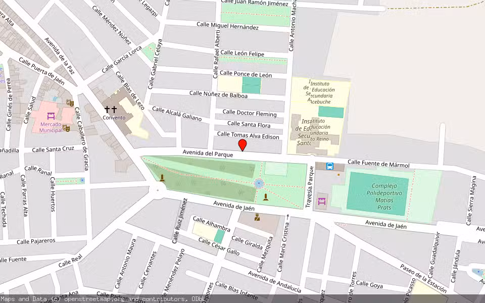 Mapa de Subasta Inmueble (Vivienda) en Torredonjimenor, Jaén