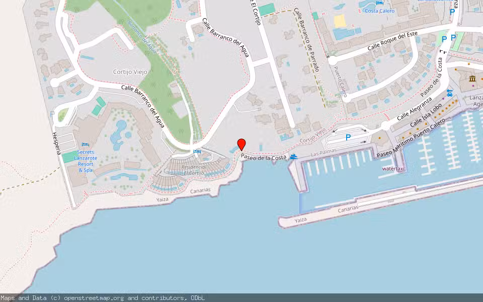 Mapa de Subasta Inmueble (Solar) en Yaiza, Las Palmas