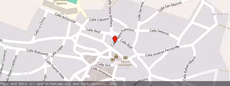 Mapa de Subasta de Inmueble (Garaje) en Plasencia, Cáceres 
