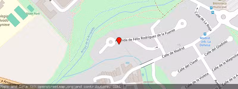Mapa de Subasta de Inmueble (Vivienda) en Arcos De La Frontera, Madrid 