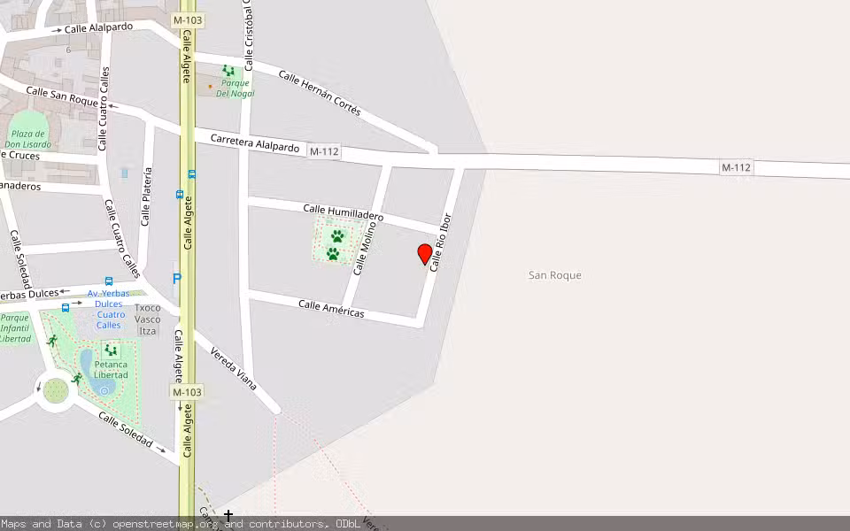 Mapa de Subasta Inmueble (Vivienda) en Fuente El Saz De Jarama, Madrid