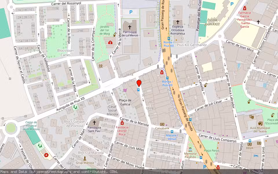Mapa de Subasta Inmueble (Vivienda) en Lleida