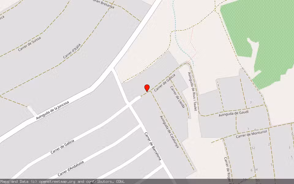 Mapa de Subasta Inmueble (Vivienda) en Montmell, Tarragona
