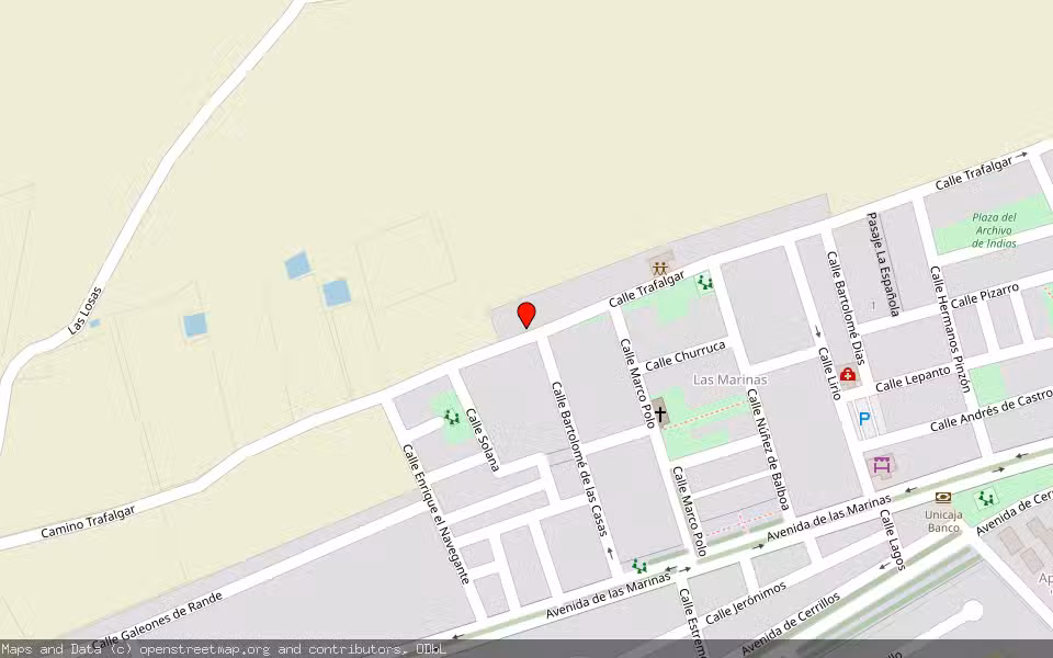 Mapa de Subasta Inmueble (Vivienda) en Roquetas De Mar, Almería