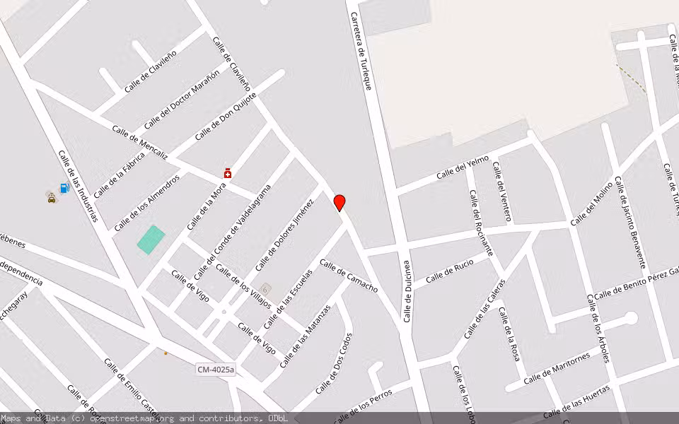 Mapa de Subasta Inmueble (Solar) en Consuegra, Toledo