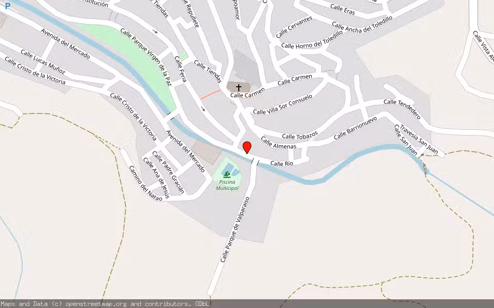 Mapa de Subasta Inmueble (Vivienda) en Beas De Segura, Jaén