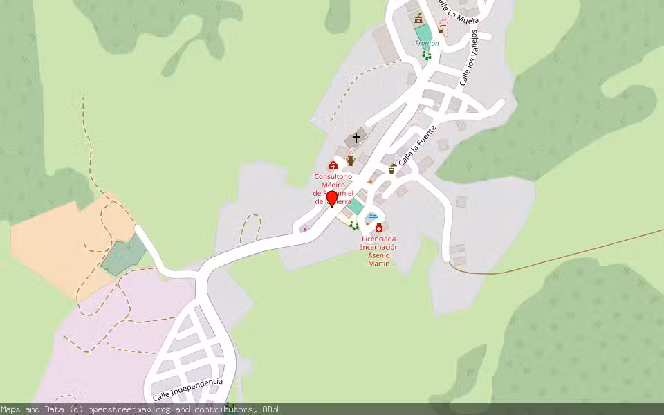 Mapa de Subasta Inmueble (Vivienda) en Regumiel De La Sierra, Burgos