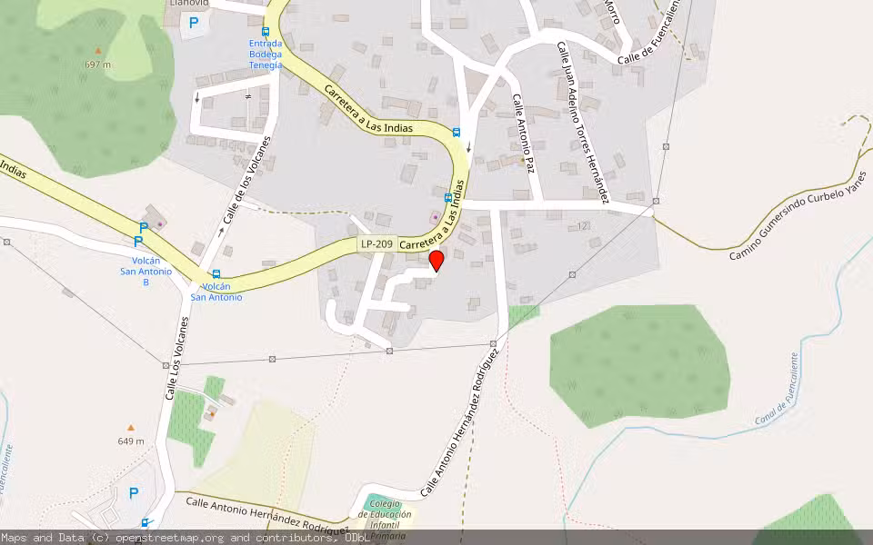 Mapa de Subasta Inmueble (Vivienda) en Cajar, Granada