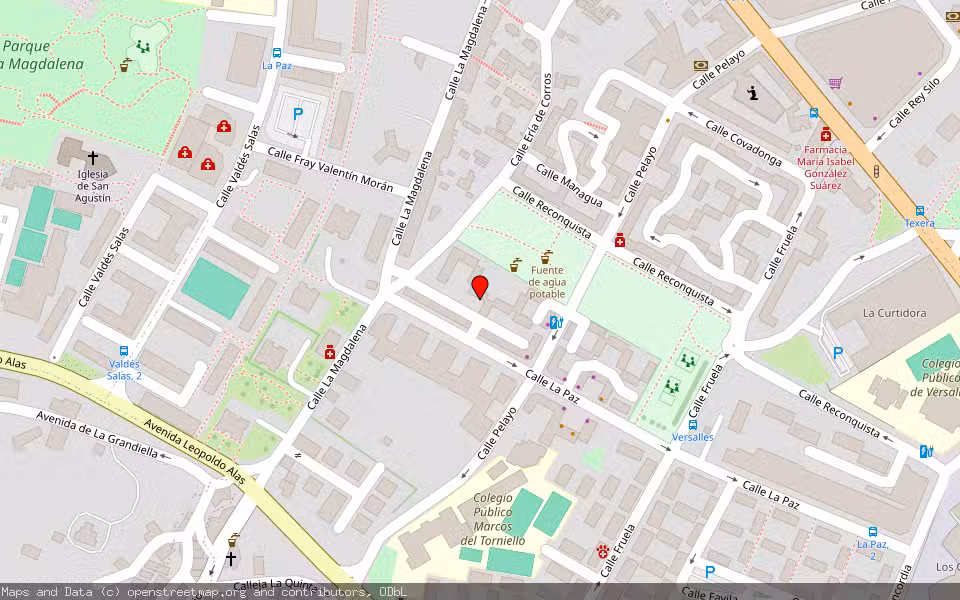 Mapa de Subasta Inmueble (Vivienda) en Avilés, Asturias