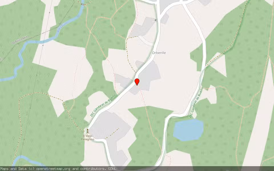 Mapa de Subasta Inmueble (Finca rústica) en Porriño, O, Pontevedra