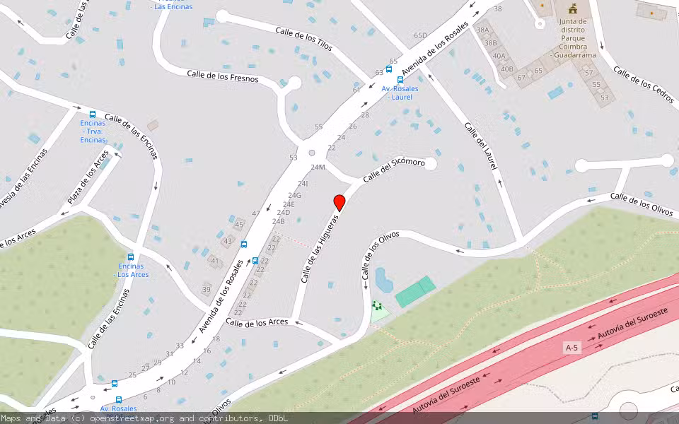 Mapa de Subasta Inmueble (Vivienda) en Móstoles, Madrid