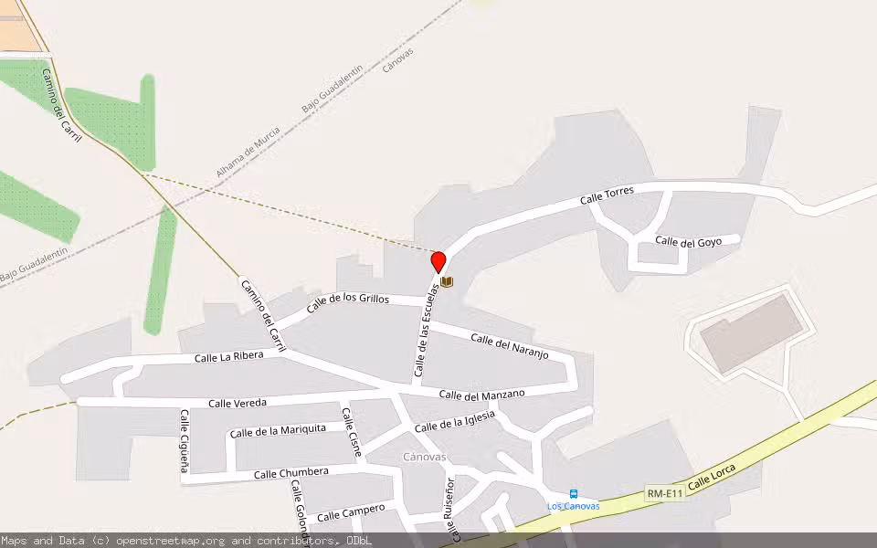 Mapa de Subasta Inmueble (Vivienda) en Fuente Álamo De Murcia, Murcia