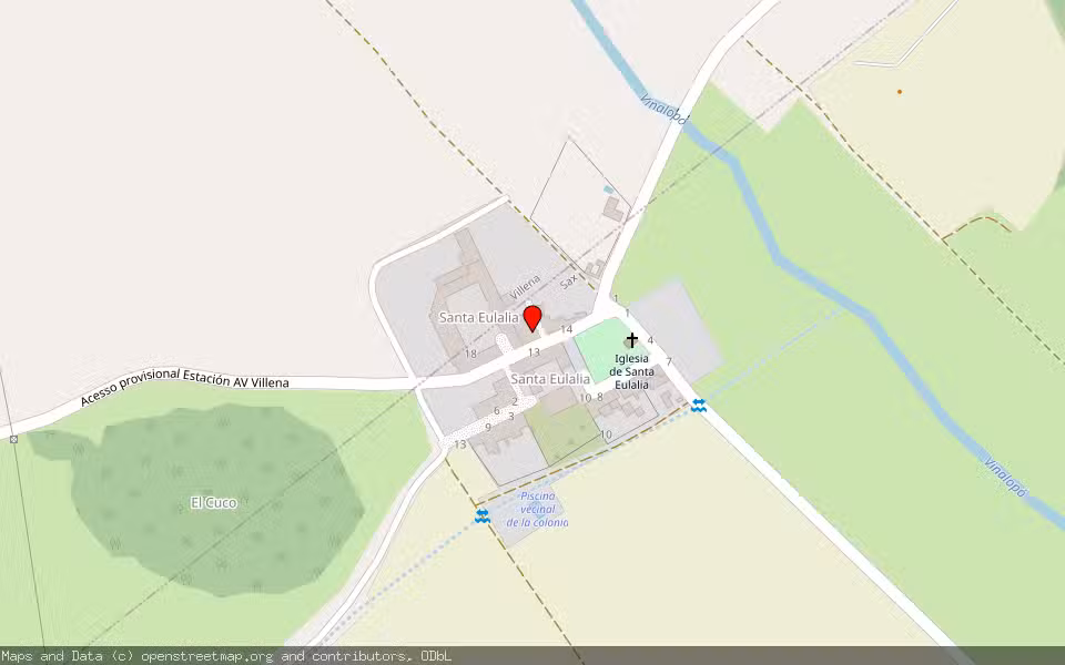 Mapa de Subasta Inmueble (Finca rústica) en Salinas, Alicante/Alacant