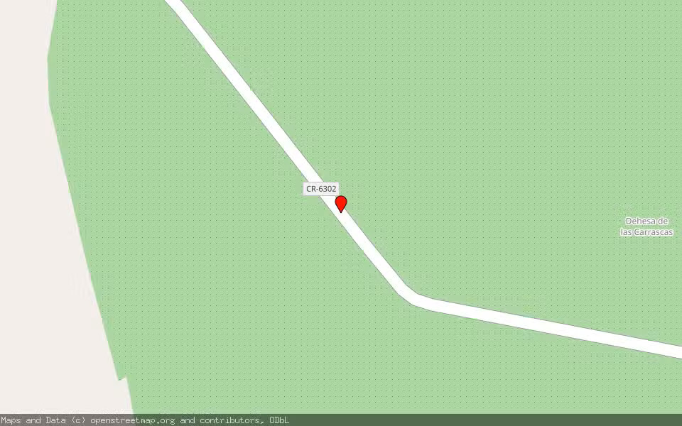 Mapa de Subasta Inmueble (Finca rústica) en Albaladejo, Ciudad Real