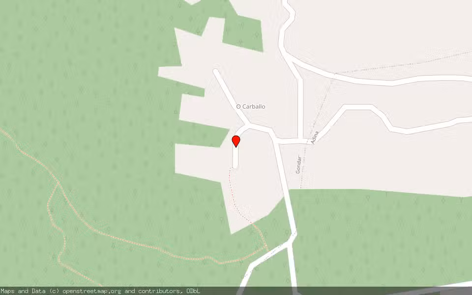 Mapa de Subasta Inmueble (Finca rústica) en Sanxenxo, Pontevedra