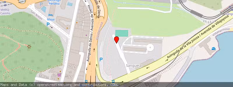 Mapa de Subasta de Inmueble (Solar) en Alacant-alicante, Alicante 