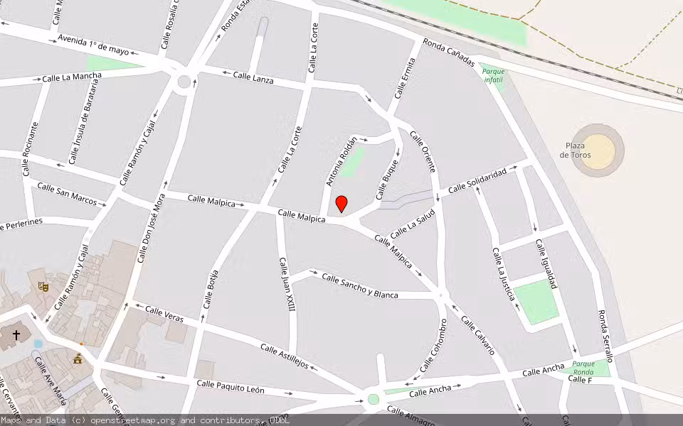 Mapa de Subasta Inmueble (Vivienda) en Miguelturra, Ciudad Real