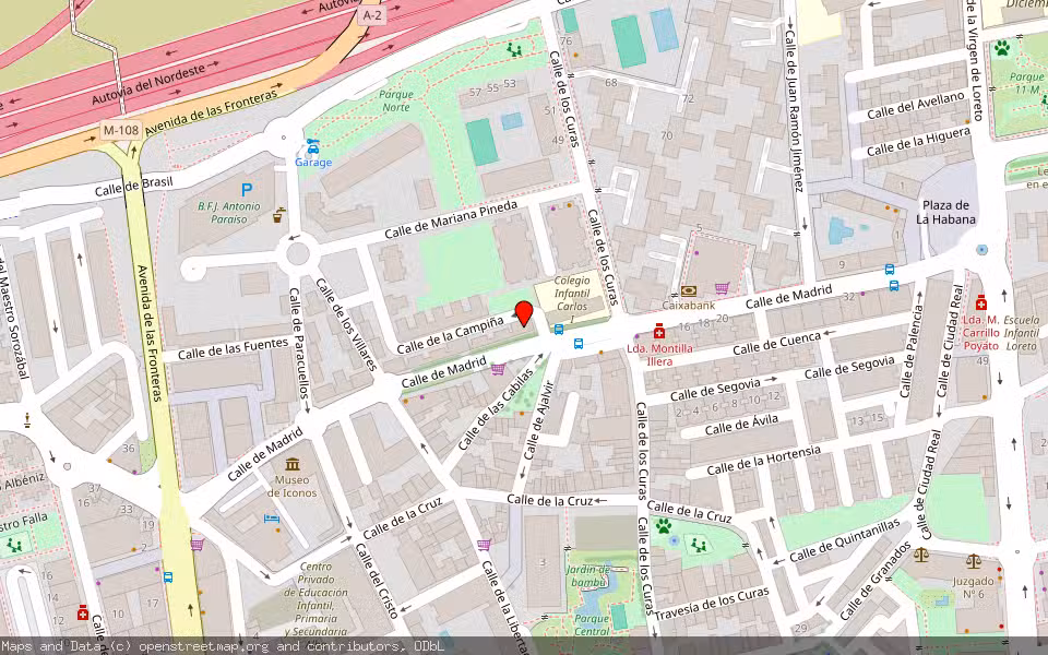 Mapa de Subasta Inmueble (Vivienda) en Torrejon De Ardoz, Madrid