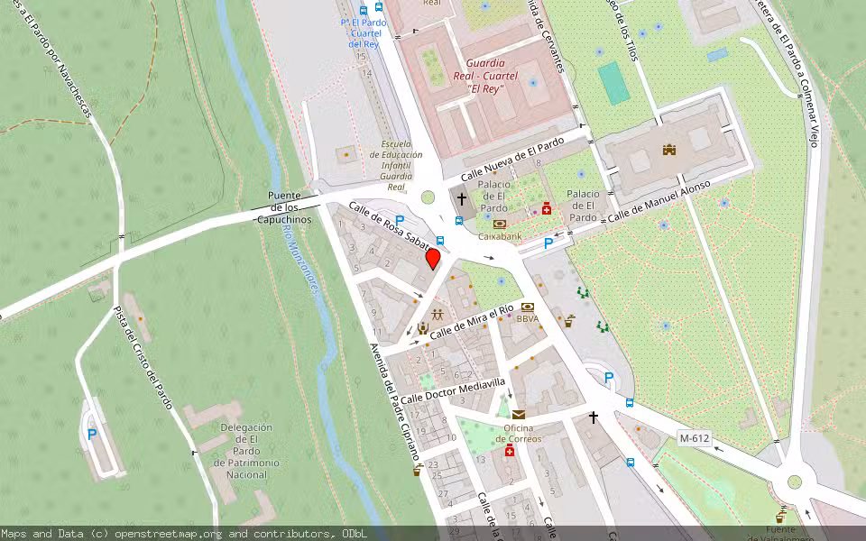 Mapa de Subasta Inmueble (Local comercial) en Madrid