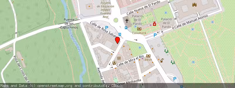 Mapa de Subasta de Inmueble (Local comercial) en Madrid, Madrid 