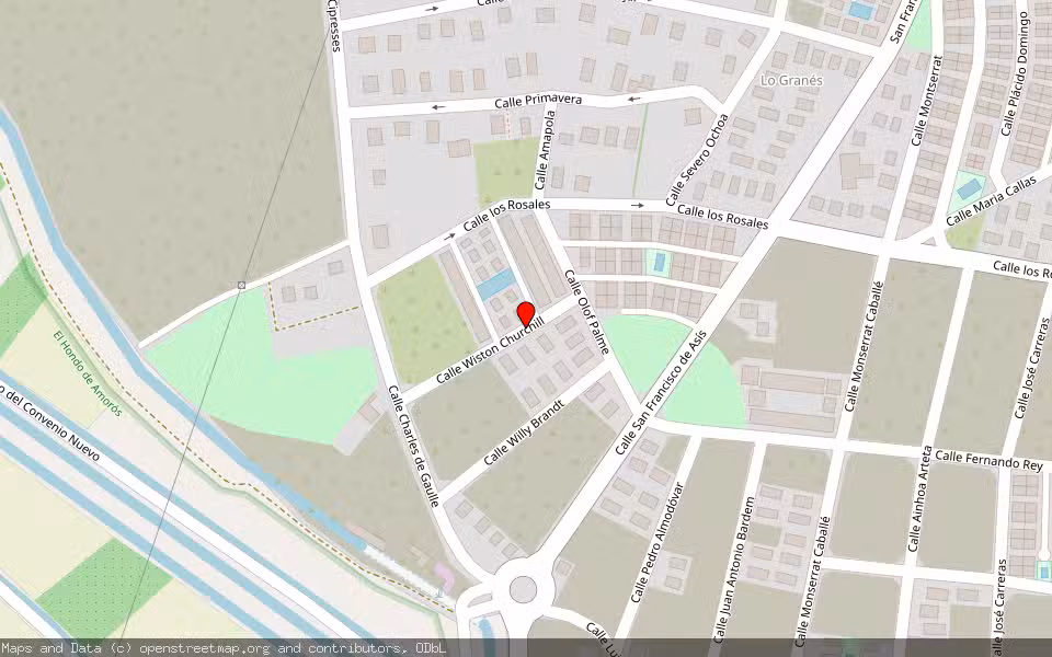 Mapa de Subasta Inmueble (Vivienda) en San Fulgencio, Alicante/Alacant