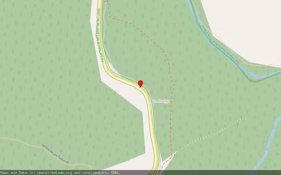 Mapa de Subasta Inmueble (Finca rústica) en Ucero, Soria