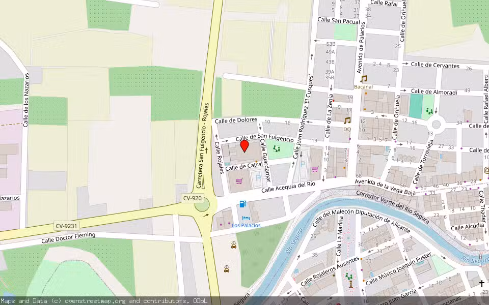 Mapa de Subasta Inmueble (Vivienda) en Formentera Del Segura, Alicante/Alacant