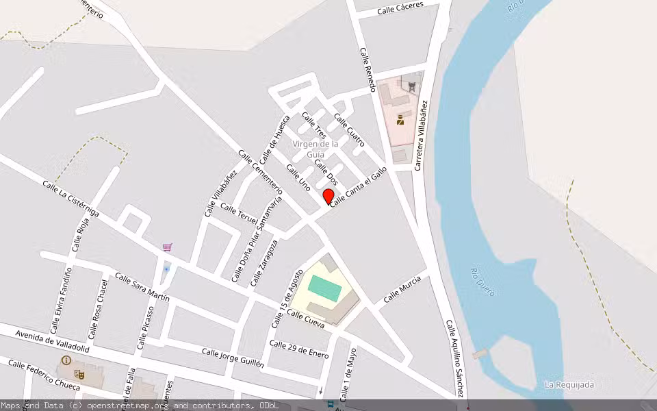 Mapa de Subasta Inmueble (Otros) en Tudela De Duero, Valladolid