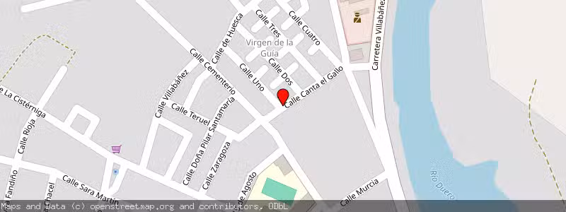Mapa de Subasta de Inmueble (Otros) en Tudela De Duero, Valladolid 