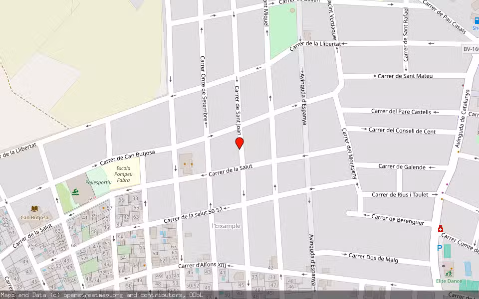 Mapa de Subasta Inmueble (Vivienda) en Parets Del Valles, Barcelona