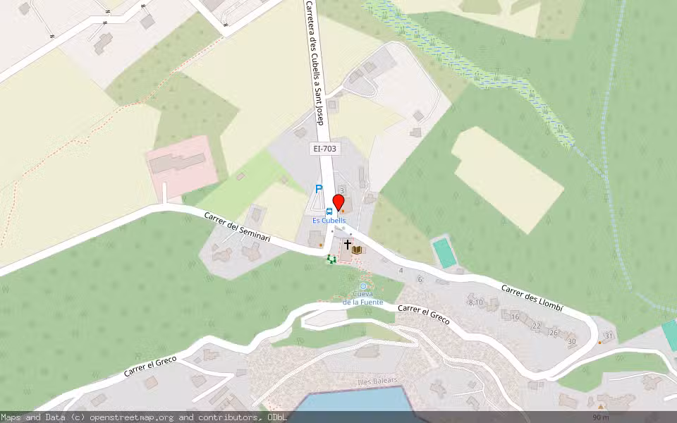 Mapa de Subasta Inmueble (Vivienda) en Parroquia De Sant Agustí, Sant Josep (ibiza), Illes Balears