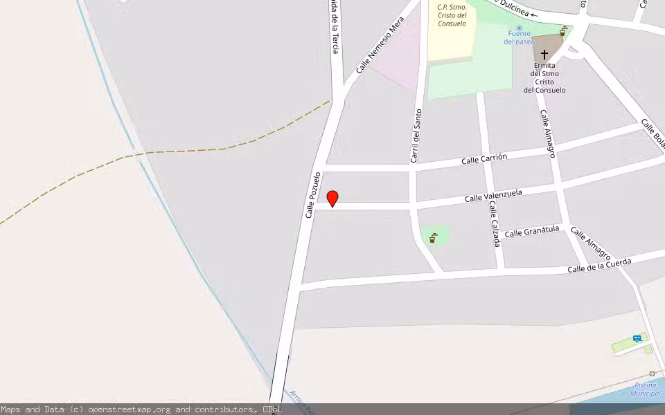 Mapa de Subasta Inmueble (Vivienda) en Torralba De Calatrava, Ciudad Real