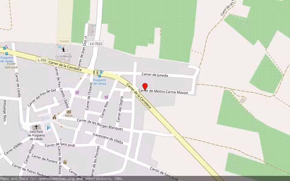 Mapa de Subasta Inmueble (Solar) en Puigverd De Lleida, Lleida