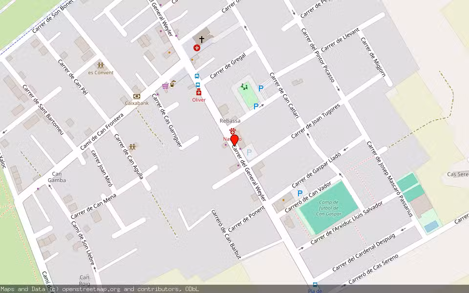 Mapa de Subasta Inmueble (Vivienda) en Marratxi, Illes Balears
