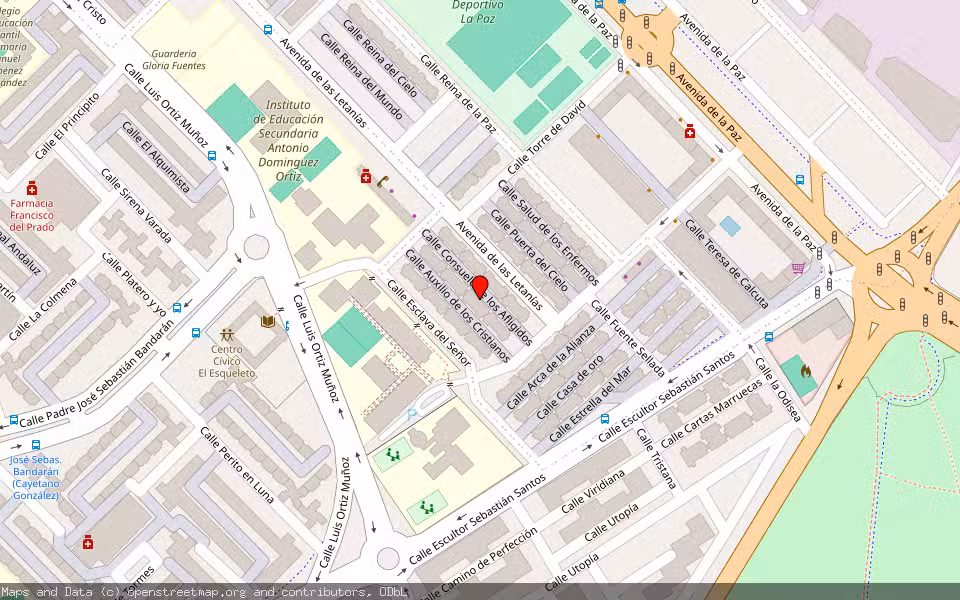 Mapa de Subasta Inmueble (Vivienda) en Sevilla