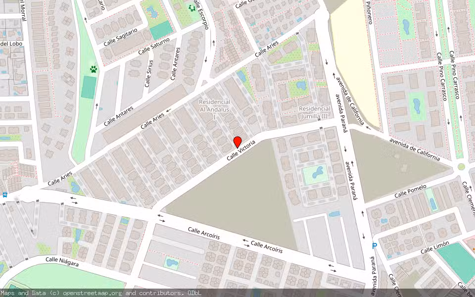 Mapa de Subasta Inmueble (Trastero) en Orihuela, Alicante/Alacant