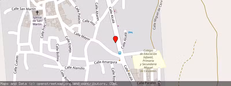 Mapa de Subasta de Inmueble (Vivienda) en Valdilecha, Madrid 