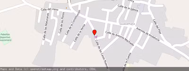 Mapa de Subasta de Inmueble (Vivienda) en Cuevas Del Almanzora, Almería 