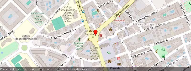 Mapa de Subasta de Inmueble (Local comercial) en Sevila La Nueva, Madrid 