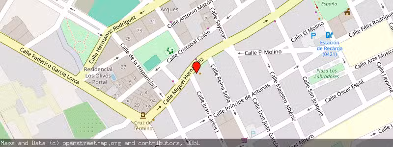 Mapa de Subasta de Inmueble (Local comercial) en Rafal, Alicante 