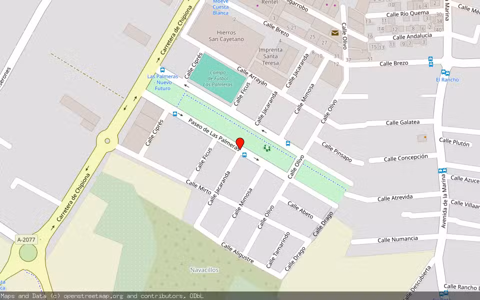 Mapa de Subasta Inmueble (Garaje) en Sanlúcar De Barrameda, Cádiz