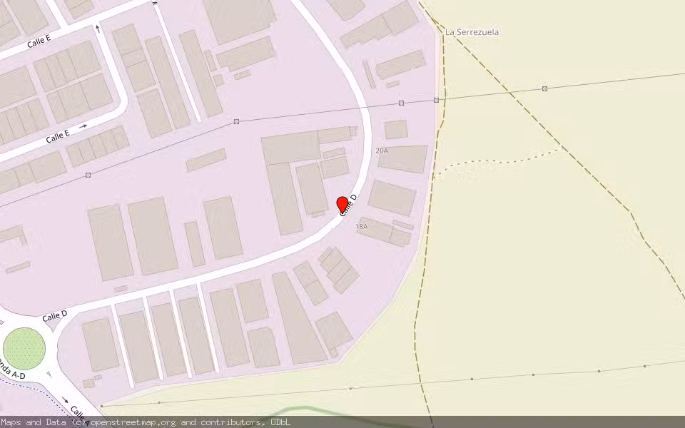 Mapa de Subasta Inmueble (Nave industrial) en Soria