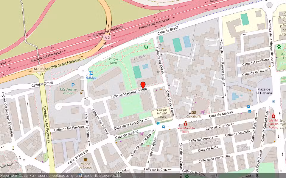 Mapa de Subasta Inmueble (Vivienda) en Torrejón De Ardoz, Madrid