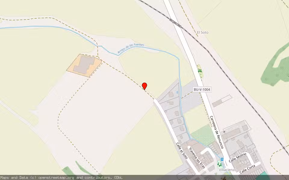 Mapa de Subasta Inmueble (Finca rústica) en Villalbilla De Burgos, Burgos