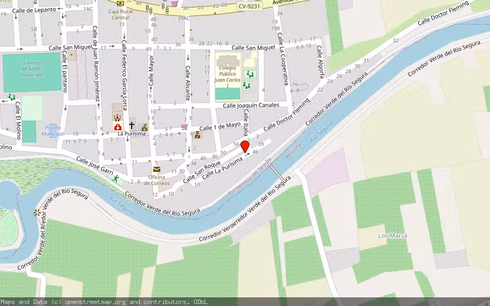 Mapa de Subasta Inmueble (Vivienda) en Formentera Del Segura, Alicante/Alacant