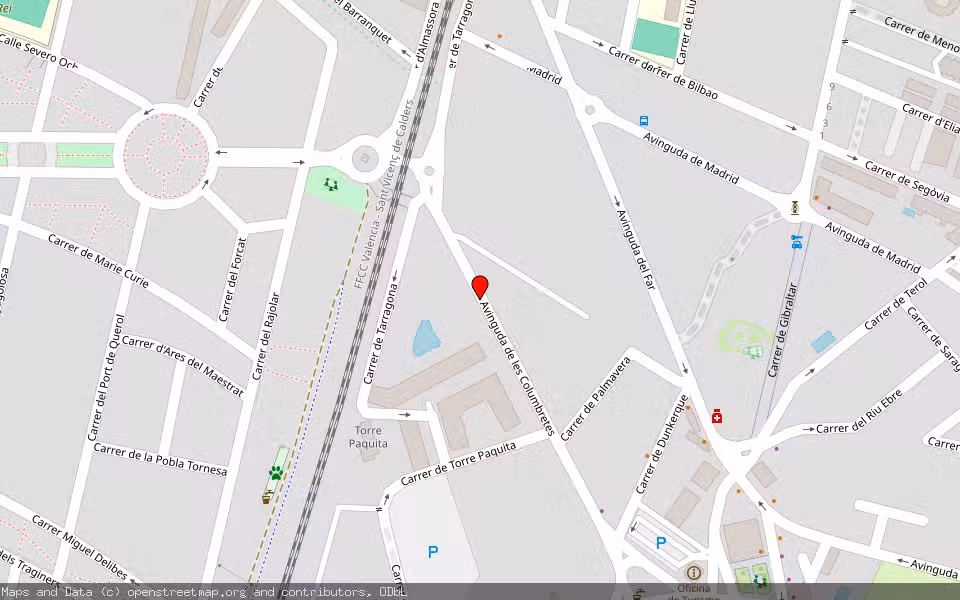 Mapa de Subasta Inmueble (Garaje) en Orpesa/oropesa Del Mar, Castellón/Castelló