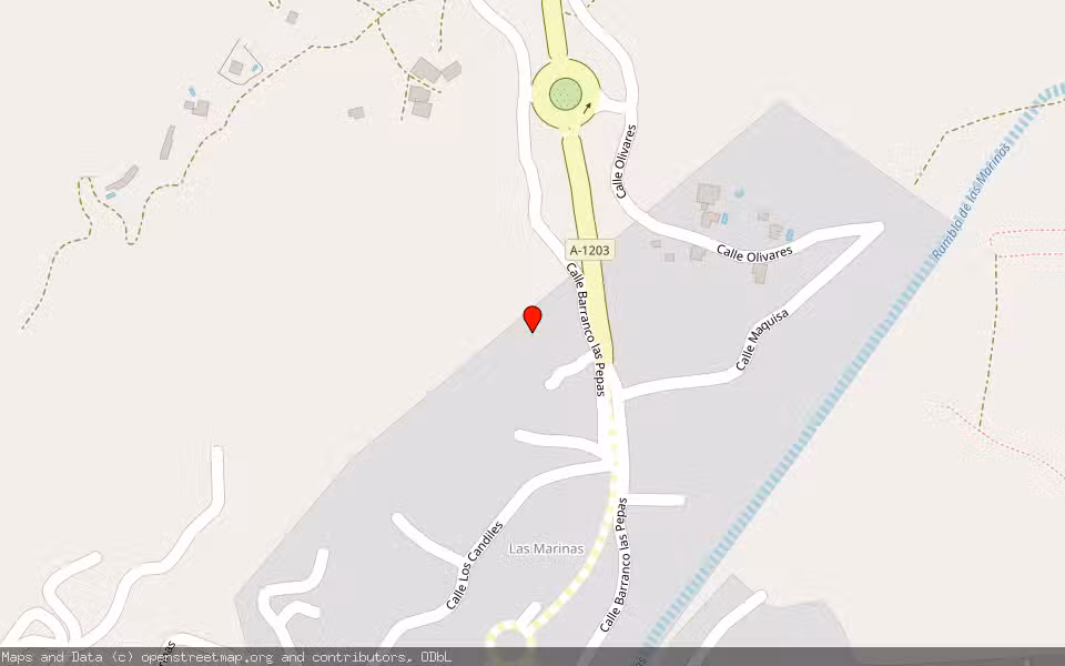 Mapa de Subasta Inmueble (Vivienda) en Mojacar, Almería