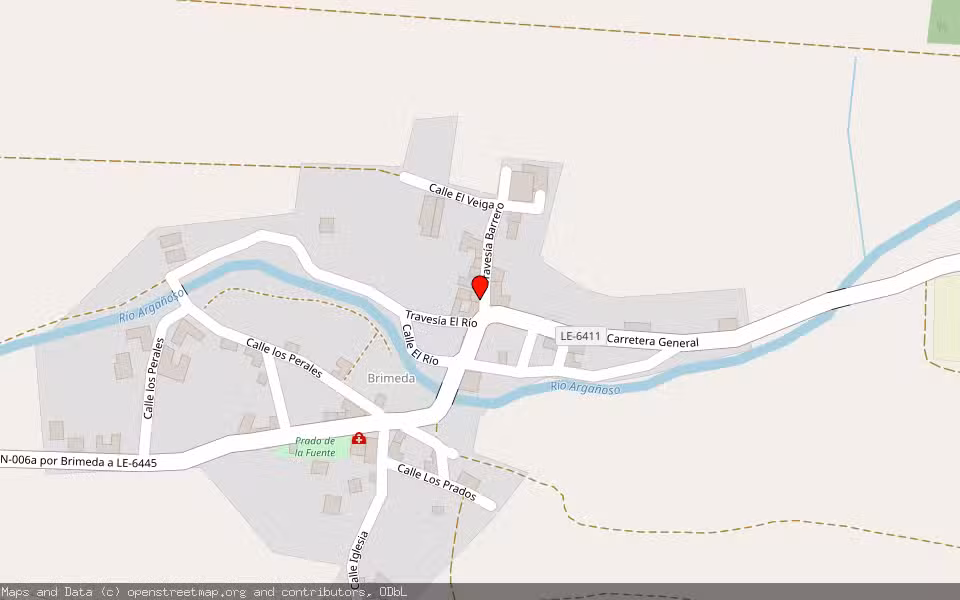 Mapa de Subasta Inmueble (Vivienda) en Villaobispo De Otero-brimeda, León